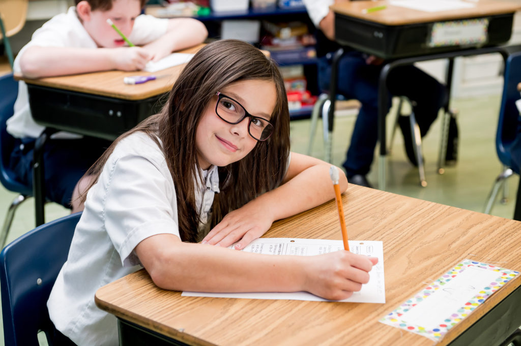 SCCS student in classroom