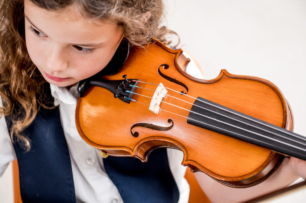 SCCS Violin student